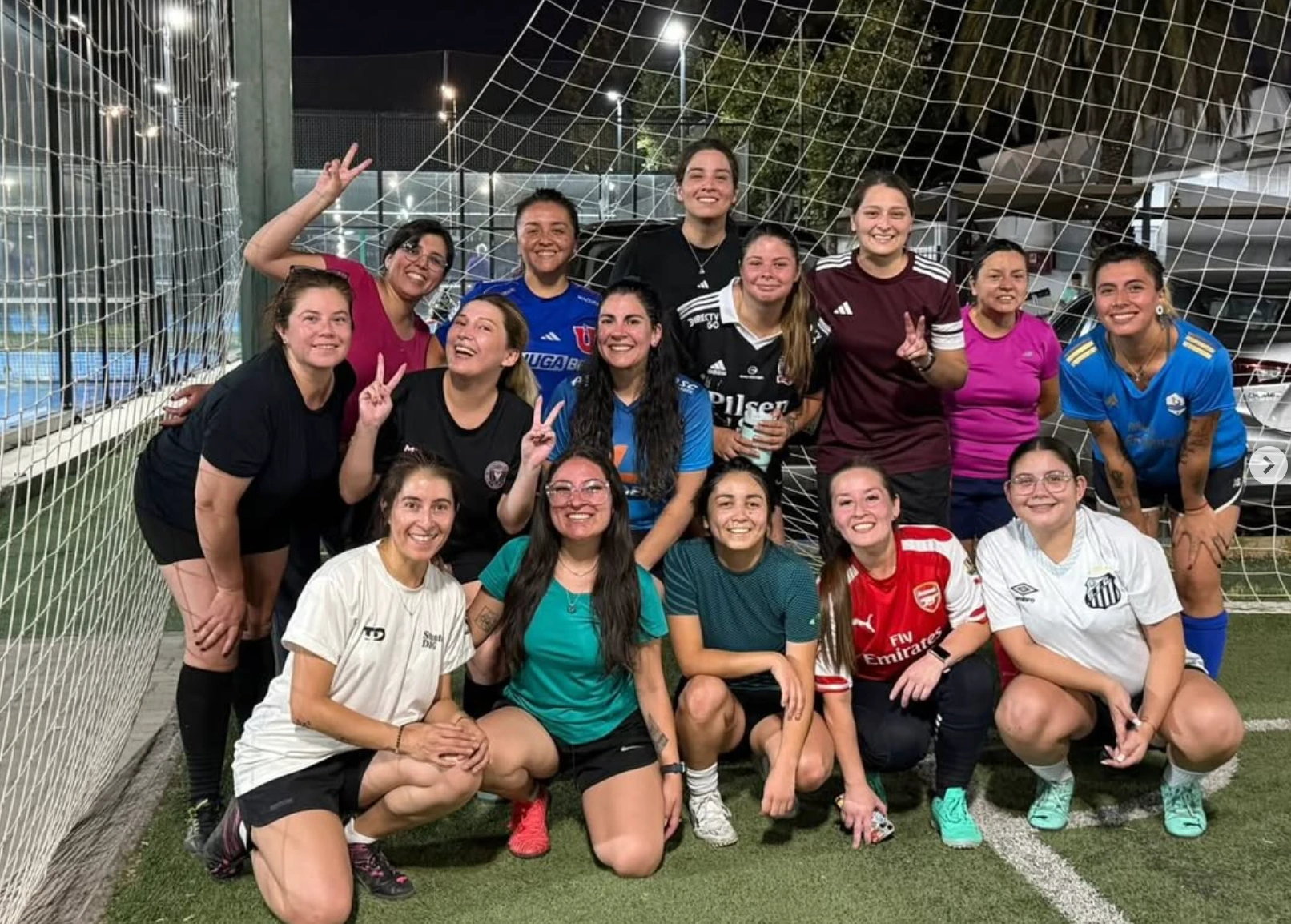 Entrenamiento en cancha